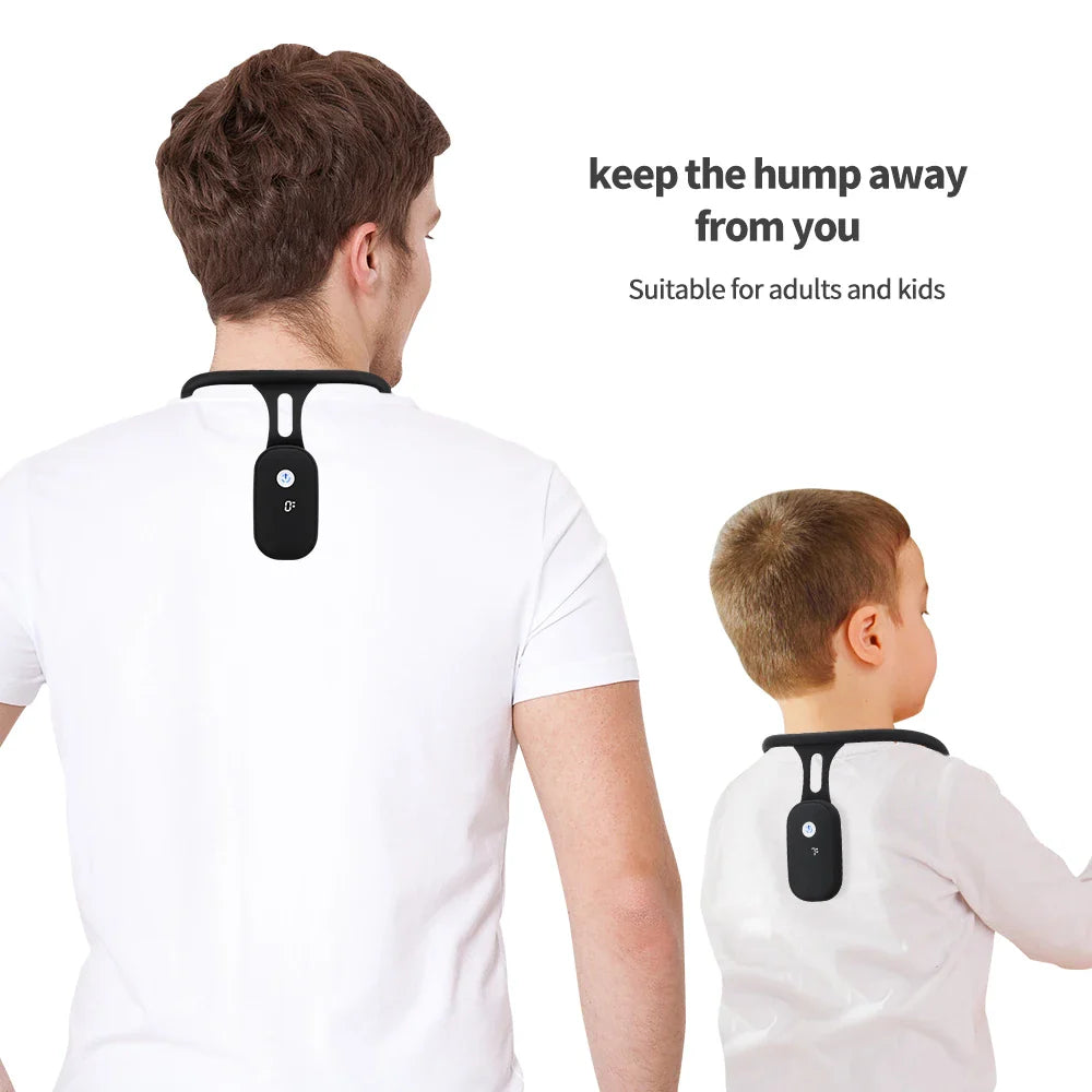 PostureSense Smart Posture Corrector – Vibration Reminder for Better Back & Neck Alignment